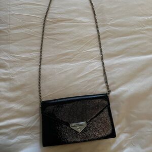 MK Black Crossbody Bag/ Clutch